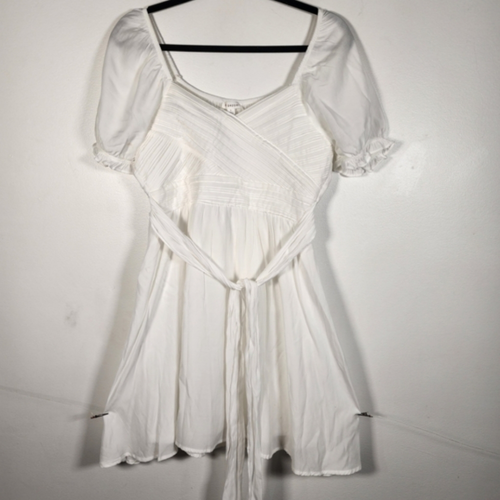 💥 BLU PEPPER Elegant White Dress
